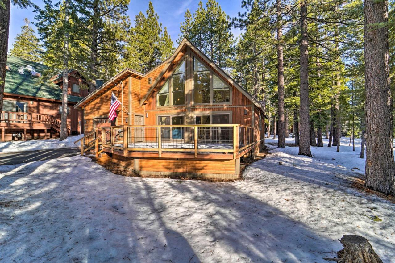 Tahoe Donner Area Home With Private Hot Tub! Truckee Kültér fotó